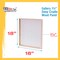 Unfinished Cradled Wood Panels for Painting, 2 Pack of 18x18 inch - Gallery Birch Wooden Canvas Boards 1-1/2" Deep - Mixed-Media Craft, Acrylic, Oil, Encaustic, Paint Pouring